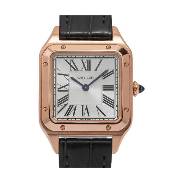 שעון Cartier Santos-Dumont Small WGSA0022 לנשים — רוז גולד, קוורץ | Dialoria