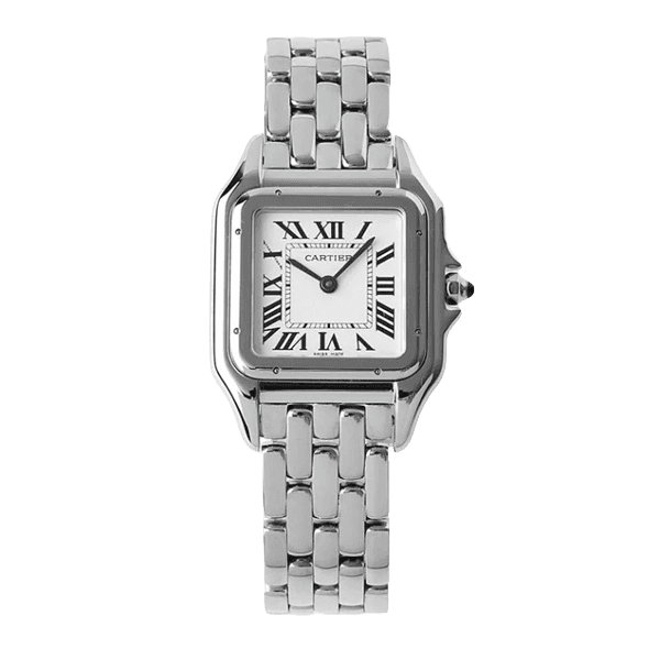שעון Cartier Panthère de Cartier Medium WSPN0007 — לוח כסוף, קוורץ, פלדה | Dialoria