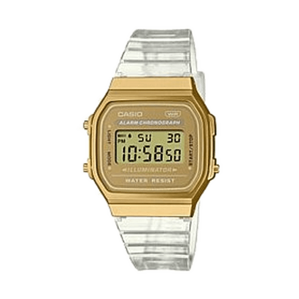 שעון Casio A168XESG-9A ליוניסקס — A168XESG-9A | Dialoria