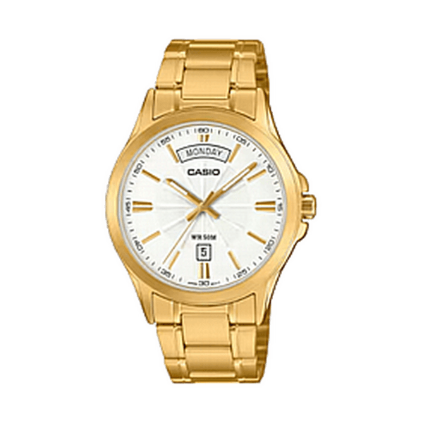 שעון Casio MTP-1381GD-7AV לגברים — MTP-1381GD-7AV | Dialoria