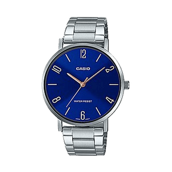 שעון Casio MTP-VT01D-2B2UDF לגברים — MTP-VT01D-2B2UDF | Dialoria