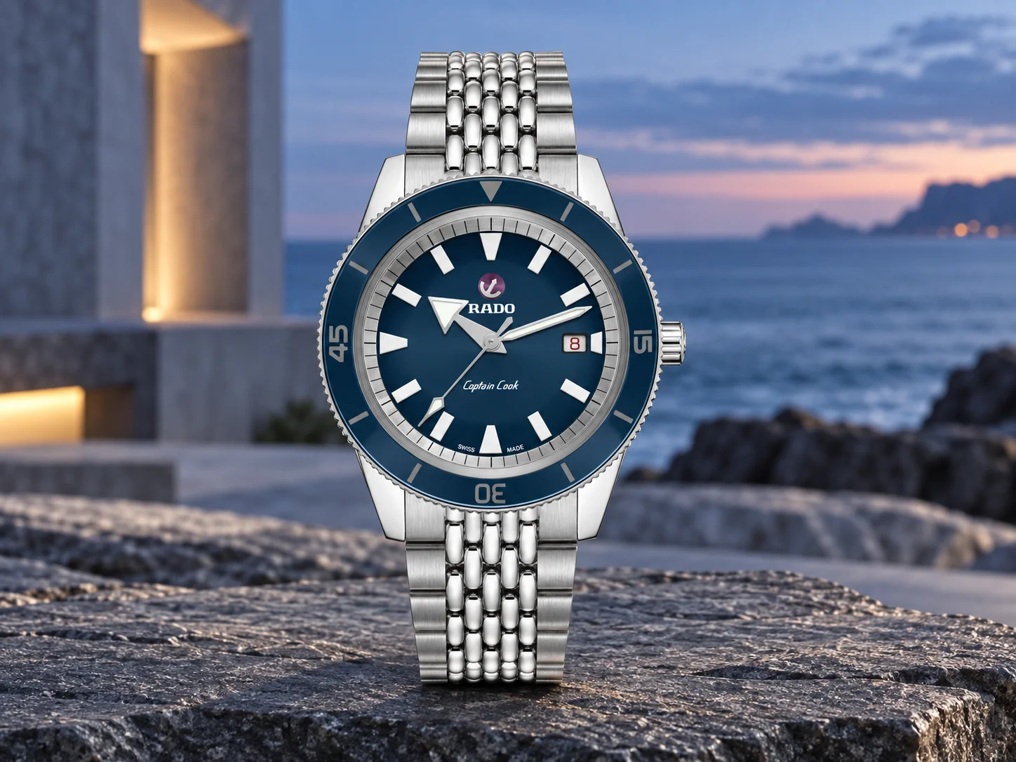 שעון גברים Rado Captain Cook Automatic R32505203 — תמונת אווירה